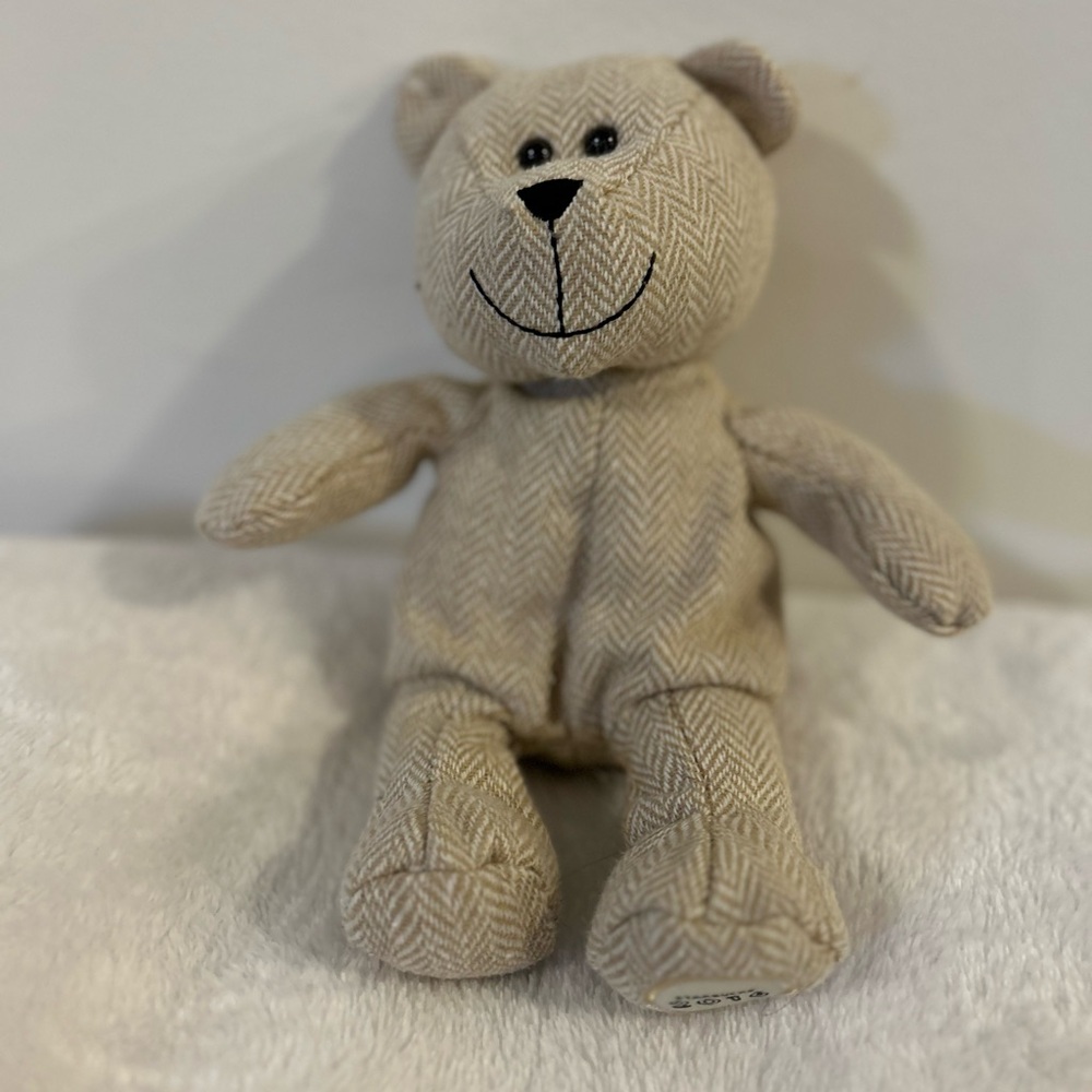 Starbucks Adorable Beige Teddy Bear Plush
